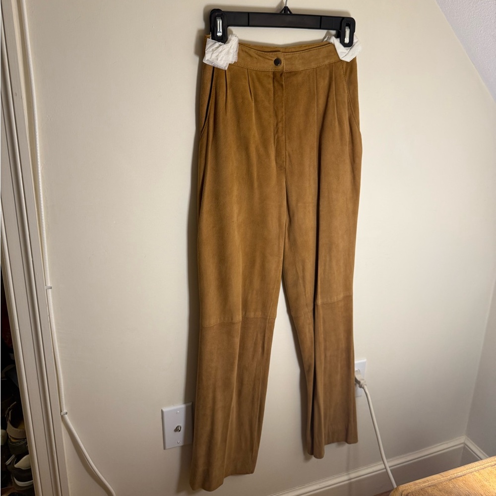 100% Suede Vintage Pants